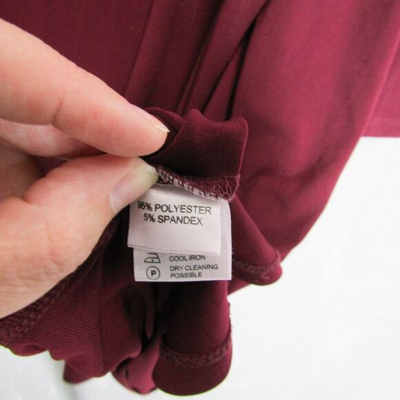 Milk Nursingwear Dress Womens Large Red Nursing Breastfeeding Front Flap - Picture 10 of 12